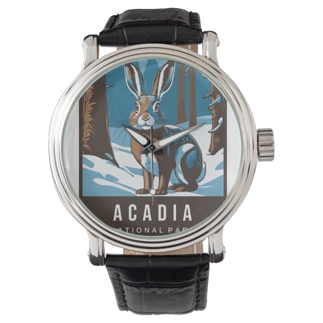 Reloj De Pulsera Cadena de llaves del Parque Nacional Acadia (Anverso)