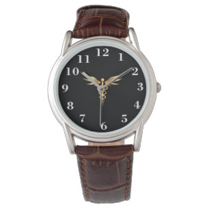 Reloj De Pulsera Caduceus médico