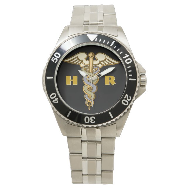 Reloj De Pulsera Caduceus personalizado (v1) (Anverso)