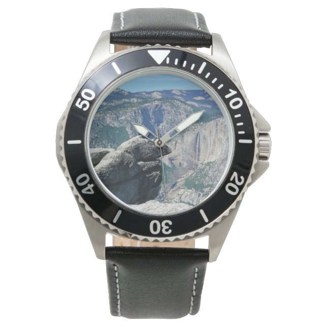 Reloj De Pulsera Cae el alto yosemite desde el punto glaciar, CA (Anverso)