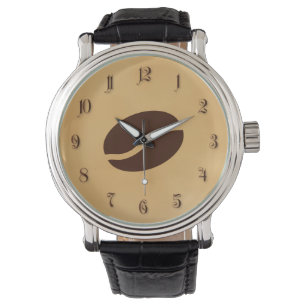 Reloj De Pulsera Café frijol