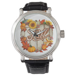 Reloj De Pulsera Caída Día de Acción de Gracias otoño cosecha Calab