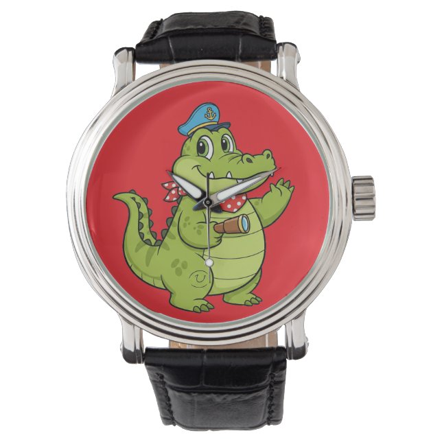 Reloj De Pulsera Caimán (Anverso)