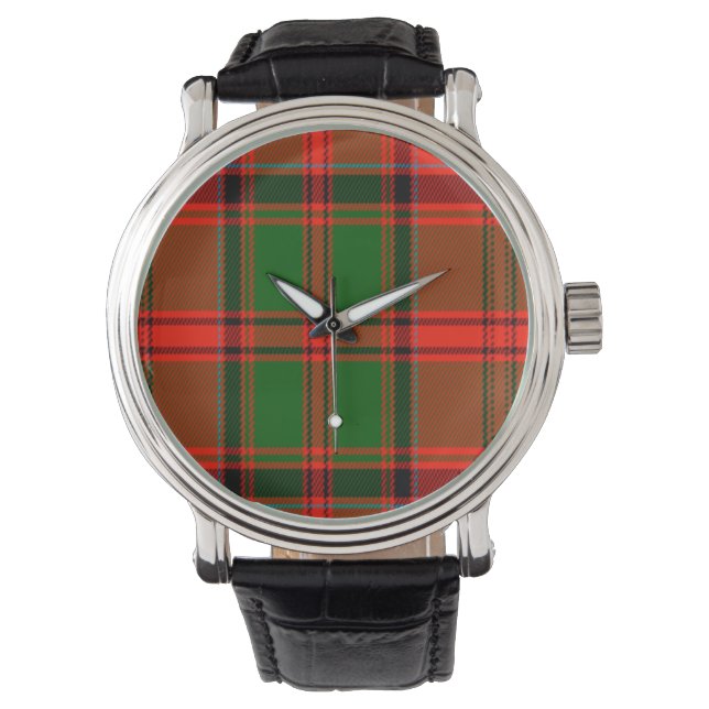 Reloj De Pulsera Cairns Familia Escocesa Tartan Watch (Anverso)