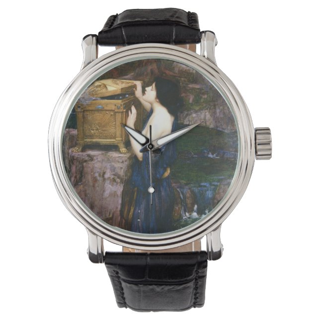 Reloj De Pulsera Caja de Pandora - John William Waterhouse (Anverso)