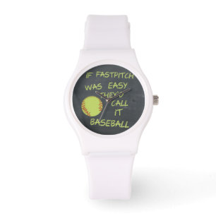 Reloj De Pulsera Cajón De Palabras Si Fastpitch Es Fácil