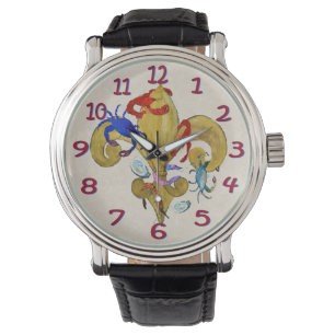 Reloj De Pulsera Cajun fleur de lis men watch