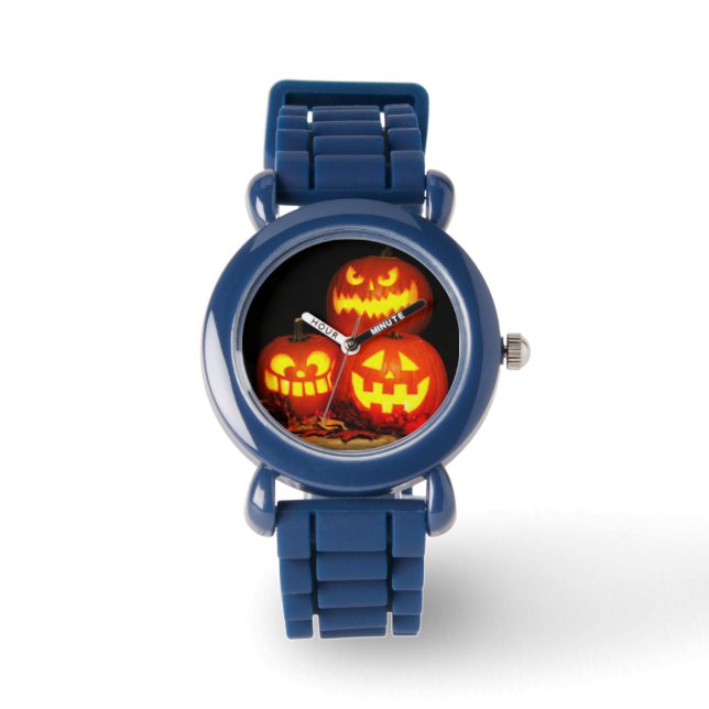 Reloj De Pulsera Calabaza (Anverso)