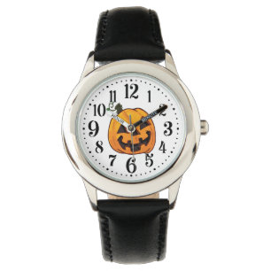 Reloj De Pulsera Calabaza divertida de Halloween