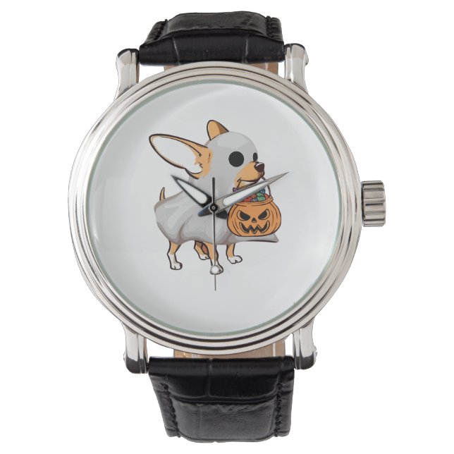 Reloj De Pulsera Calabaza fantasma de Chihuahua (Anverso)