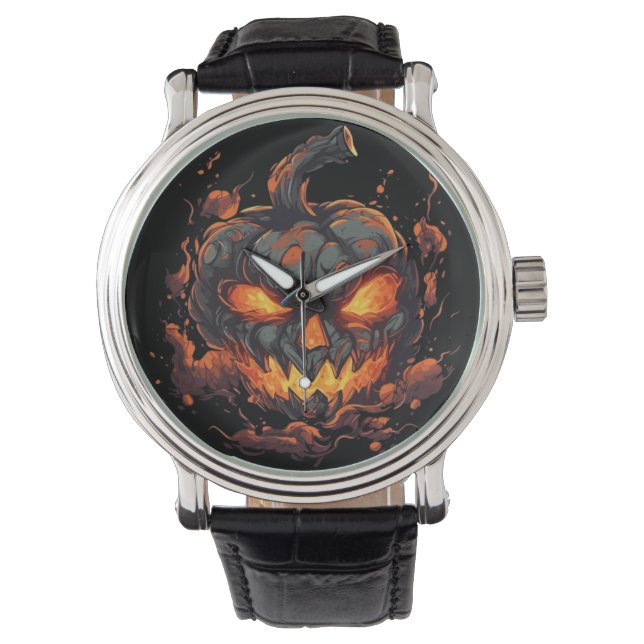 Reloj De Pulsera Calabaza Petrificante (Anverso)