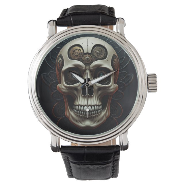 Reloj De Pulsera Calavera (Anverso)