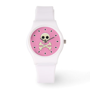 Reloj De Pulsera Calavera con huesos