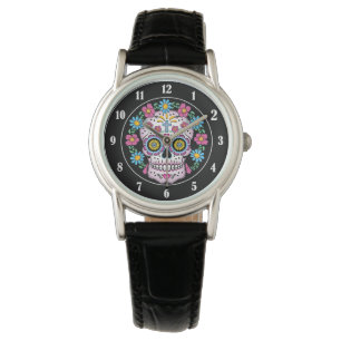 Reloj De Pulsera Calavera de azúcar de los muertos