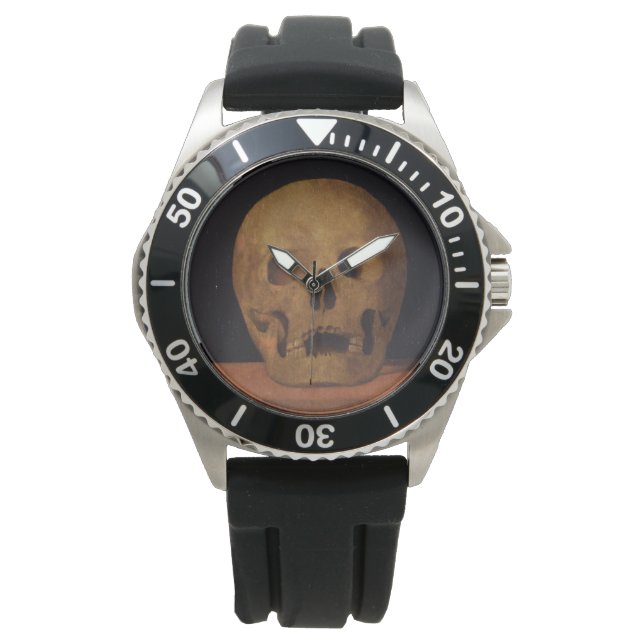 Reloj De Pulsera Calavera humana (por Mariotto Albertinelli) (Anverso)