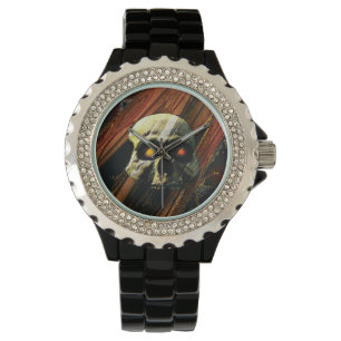Reloj De Pulsera Calavera oscura