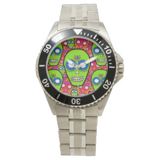 Reloj De Pulsera Calaveras de azúcar