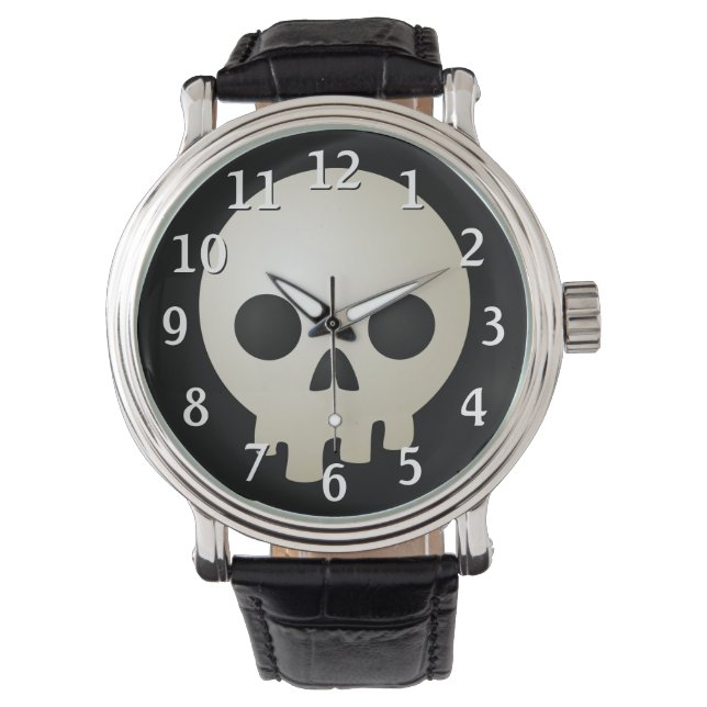Reloj De Pulsera Calaveras estilizadas (Anverso)