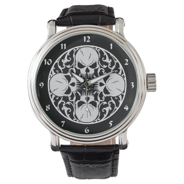 Reloj De Pulsera Calaveras malvadas (Anverso)