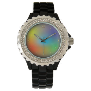 Reloj De Pulsera Caleidoscop amarillo verde rojo