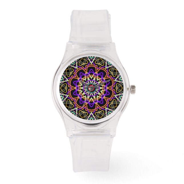 Reloj De Pulsera Caleidoscopio moderno (Anverso)