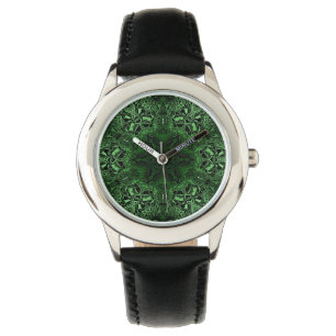Reloj De Pulsera Caleidoscopio verde