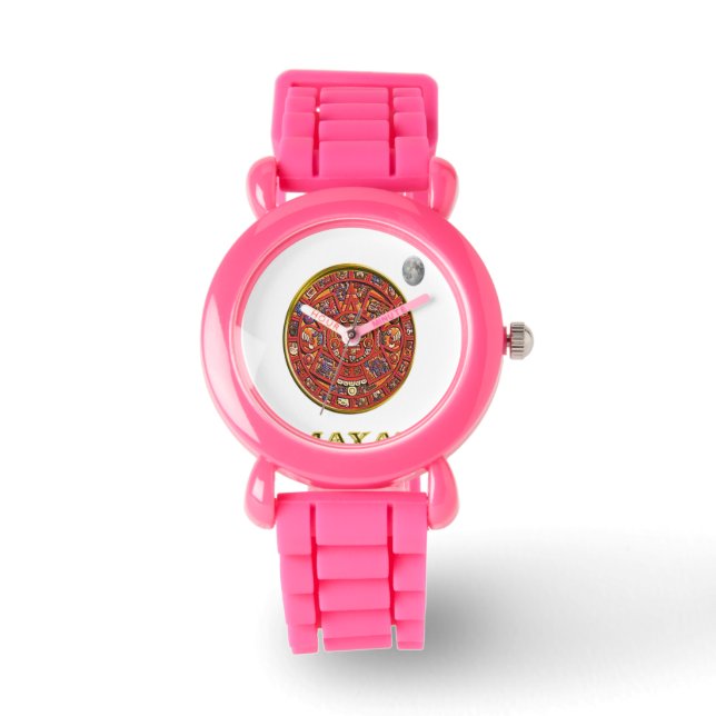 Reloj De Pulsera Calendario maya (Anverso)
