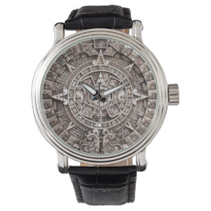 Reloj De Pulsera Calendario maya Wristwatc