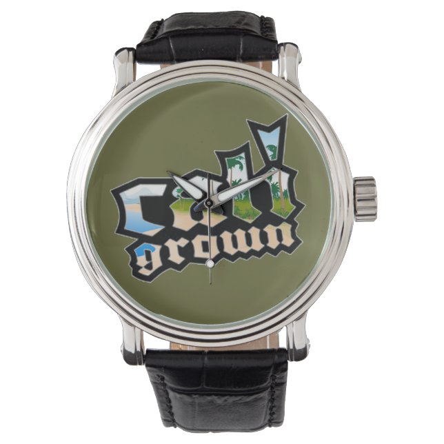 Reloj De Pulsera Cali Grown Watch (Anverso)