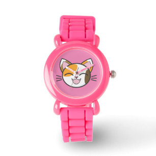 RELOJ DE PULSERA CALICO CAT CHICAS WRIST WATCH