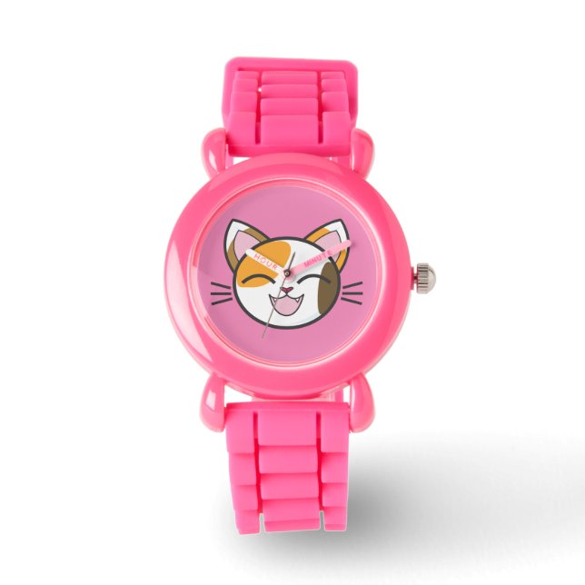 RELOJ DE PULSERA CALICO CAT CHICAS WRIST WATCH (Anverso)
