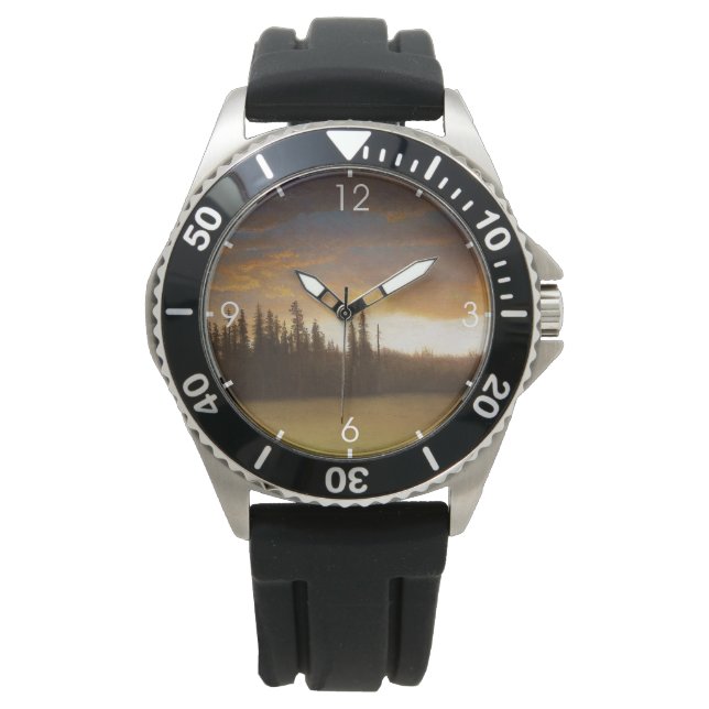Reloj De Pulsera California Sunset (paisaje californiano) (Anverso)