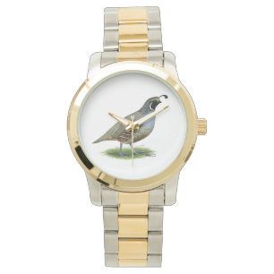 Reloj De Pulsera California Valley Quail