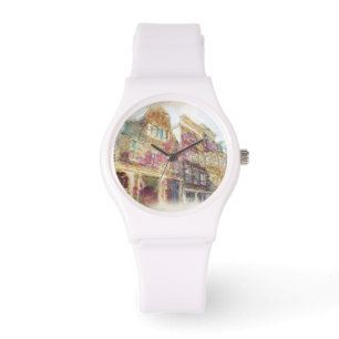 Reloj De Pulsera Calles de Amsterdam vieja
