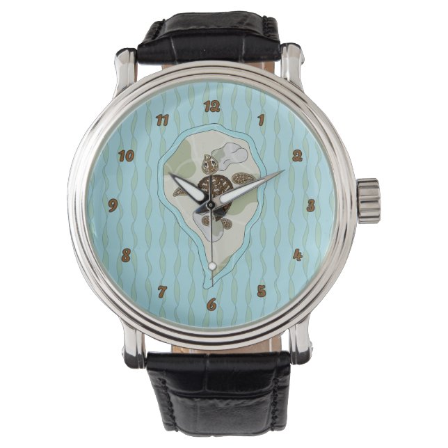 Reloj De Pulsera Callie the Sea Turtle Watch (Anverso)