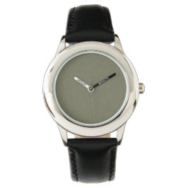 Reloj De Pulsera Calm & simple olive green textured background
