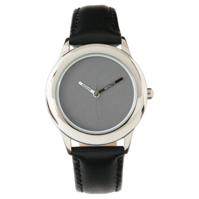 Reloj De Pulsera Calm & simple visual gray textured background  (Anverso)