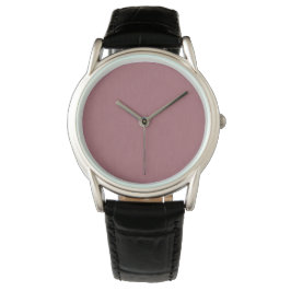 Reloj De Pulsera Calm & simple visual mauve textured background