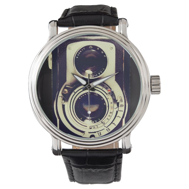 Reloj De Pulsera Cámara de vintage (Anverso)