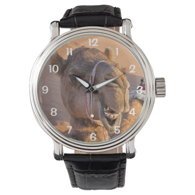 Reloj De Pulsera Camello Divertido (Anverso)
