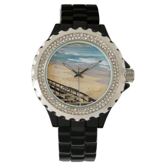 Reloj De Pulsera Caminata A Paraíso, Las Damas Miran. (Anverso)