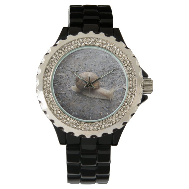 Reloj De Pulsera Caminata de caracoles (Anverso)