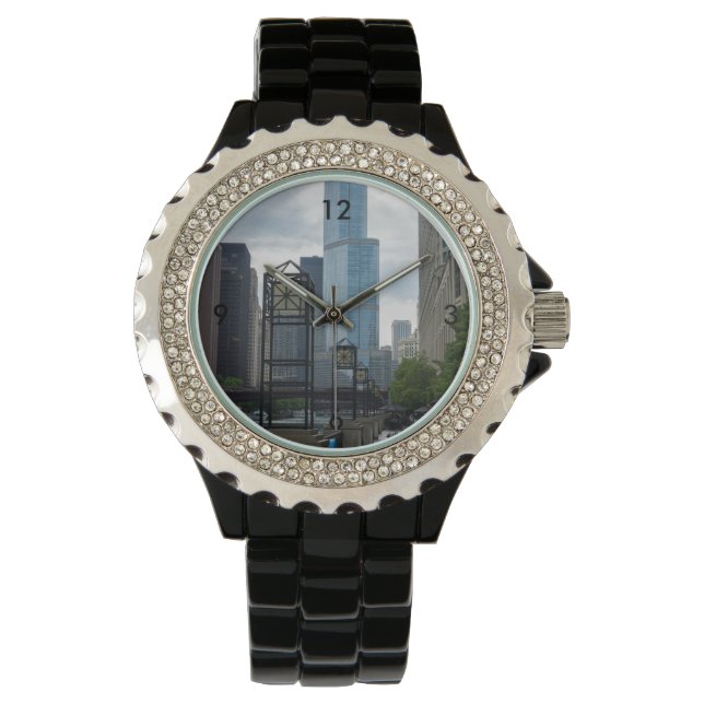 Reloj De Pulsera Camino del Río Chicago (Anverso)