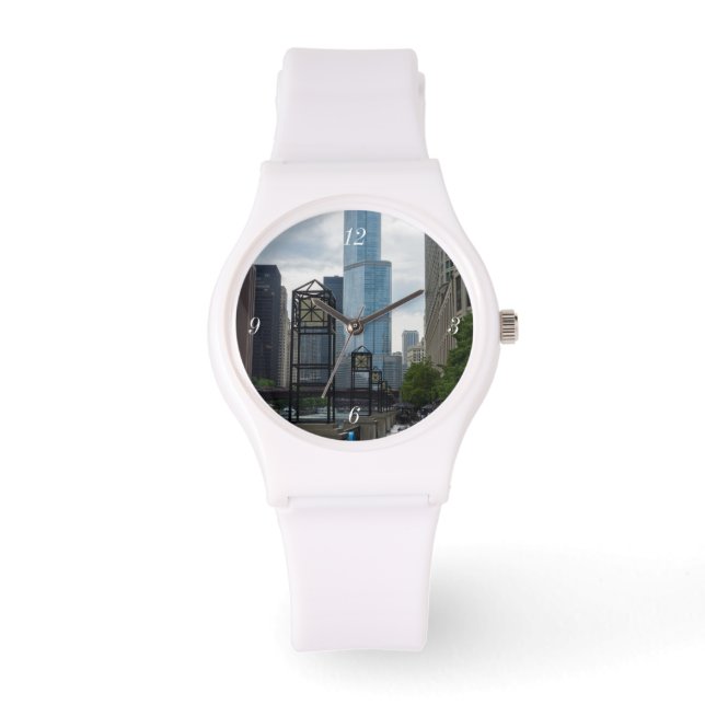 Reloj De Pulsera Camino del Río Chicago (Anverso)