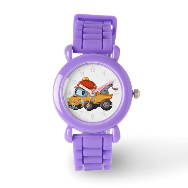 Reloj De Pulsera Camión para niños (Anverso)