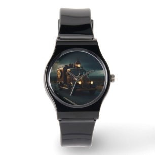 Reloj De Pulsera Camión Steampunk Delivery