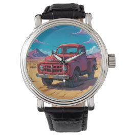 Reloj De Pulsera Camioneta clásica americana 