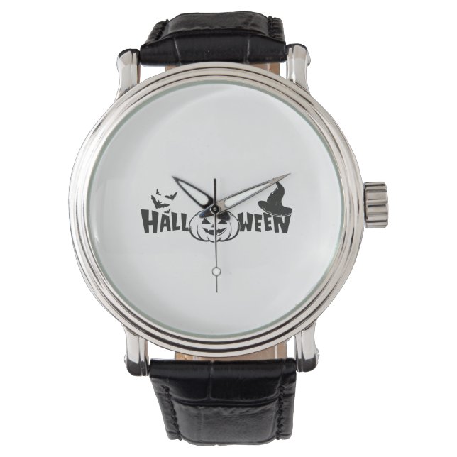 Reloj De Pulsera Camisa de Halloween, divertida camiseta de Hallowe (Anverso)