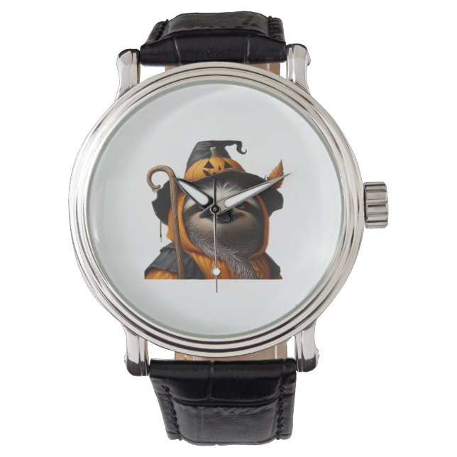 Reloj De Pulsera Camiseta clásica Sloth Halloween (Anverso)