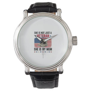 Reloj De Pulsera Camiseta de diseño de botas militares patrióticas